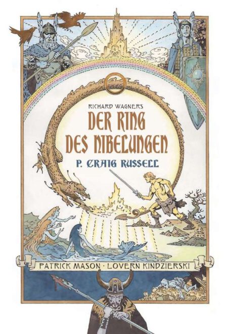 Cover des Comics Der Ring des Nibelungen von P. Craig Russell